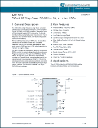 Click here to download AS1339 Datasheet