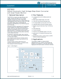 Click here to download AS7620 Datasheet