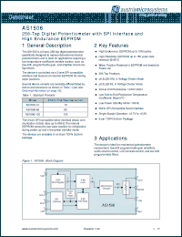 Click here to download AS1506-BTDT-50 Datasheet