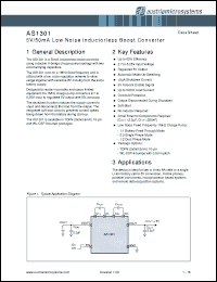 Click here to download AS1301A-BWLT Datasheet