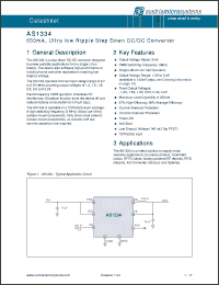 Click here to download AS1334-BTDT-25 Datasheet