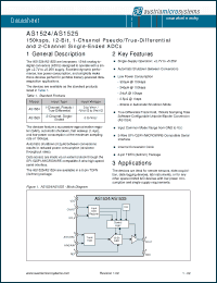 Click here to download AS1525-BTDT Datasheet