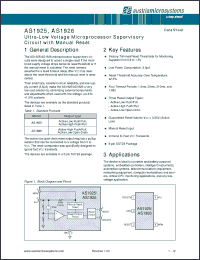 Click here to download AS1926 Datasheet