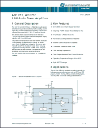 Click here to download AS1301A-BTDT Datasheet