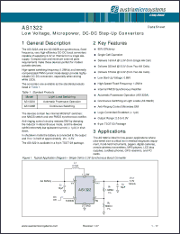 Click here to download AS1322_1 Datasheet