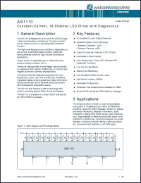 Click here to download AS1110-BSSU Datasheet