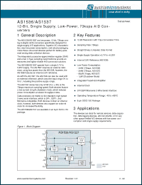 Click here to download AS1536-BSOU Datasheet