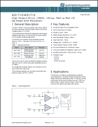 Click here to download AS1710A Datasheet
