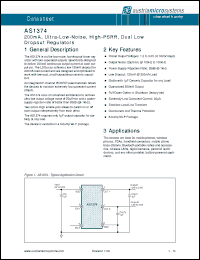 Click here to download AS1374-BWLT-285 Datasheet