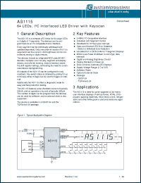Click here to download AS1115 Datasheet