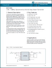 Click here to download AS1335-BTDT-100 Datasheet