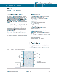 Click here to download AS1355-BQFT-WGD Datasheet