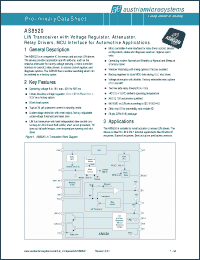 Click here to download AS8520-AQFT Datasheet
