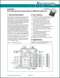 Click here to download AS3527AFCTR Datasheet