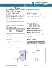 Click here to download AS1916_1 Datasheet