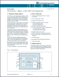 Click here to download AS1542 Datasheet