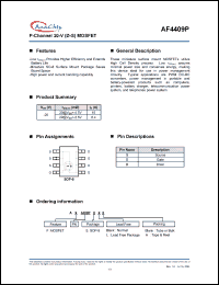 Click here to download AF4409 Datasheet