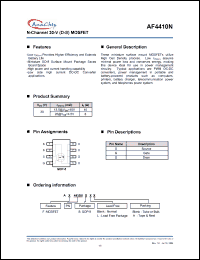 Click here to download AF4410NSA Datasheet