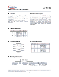 Click here to download AF4512CSL Datasheet