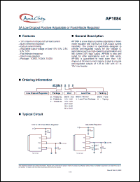 Click here to download AP1084 Datasheet