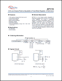 Click here to download AP1116Y25A Datasheet