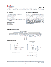 Click here to download AP1116Y50LA Datasheet