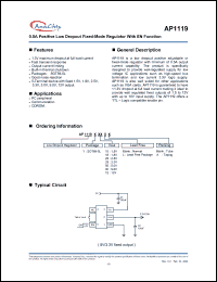 Click here to download AP1119 Datasheet