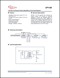 Click here to download AP1186 Datasheet