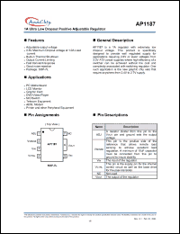 Click here to download AP1187S7 Datasheet