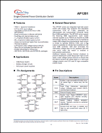 Click here to download AP1201ALW5L Datasheet