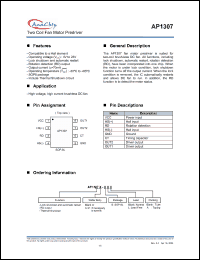 Click here to download AP1307 Datasheet