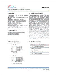 Click here to download AP1501A-12K5 Datasheet