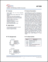 Click here to download AP1506-T5R Datasheet