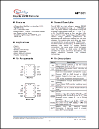 Click here to download AP1601 Datasheet