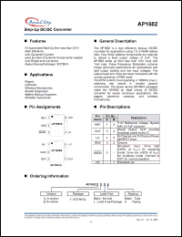 Click here to download AP1602BY Datasheet