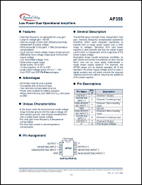 Click here to download AP358NA Datasheet