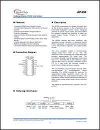 Click here to download AP494N16LA Datasheet