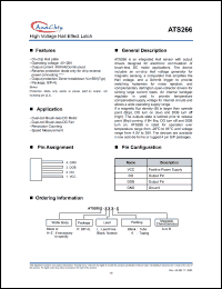 Click here to download ATS266 Datasheet