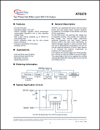 Click here to download ATS278 Datasheet