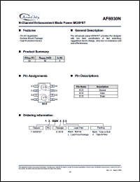 Click here to download AF6930NSLA Datasheet