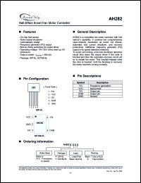 Click here to download AH282Z-P Datasheet