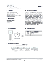 Click here to download AH373A-WLA Datasheet