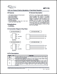 Click here to download AP1115BV35A Datasheet