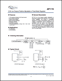 Click here to download AP1116 Datasheet