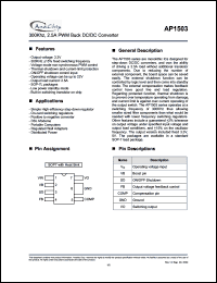 Click here to download AP1503SLA Datasheet