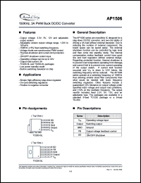 Click here to download AP1506 Datasheet