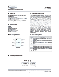 Click here to download AP1603 Datasheet