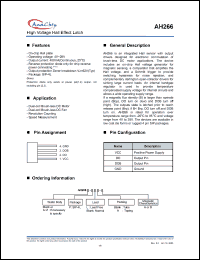 Click here to download AH292Y-YL Datasheet