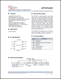 Click here to download AP1302T-SPA Datasheet