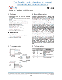 Click here to download AP1506-12NLA Datasheet